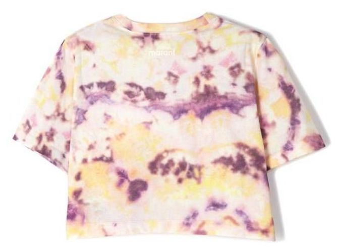 Isabel Marant Camiseta estampada tie-dye - vista 5