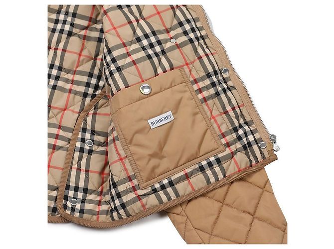 Burberry Kurze Steppjacke Weiß - Ansicht 9