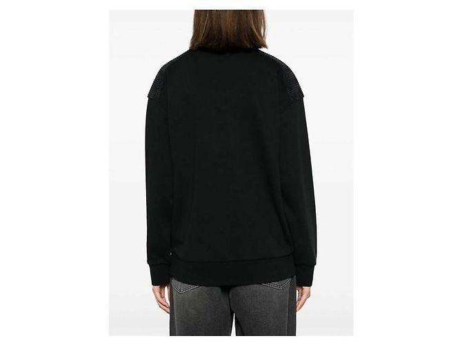Moncler Moleton com logo bordado Preto - vista 6