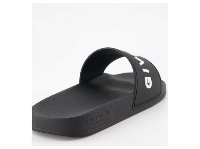 Givenchy Sandali Slide con Logo - vista 6