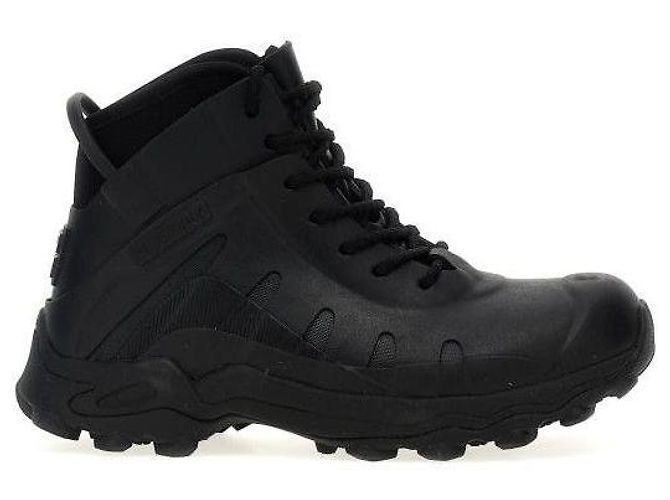 Givenchy Botas de tornozelo com cadarço em borracha neoprene - vista 4