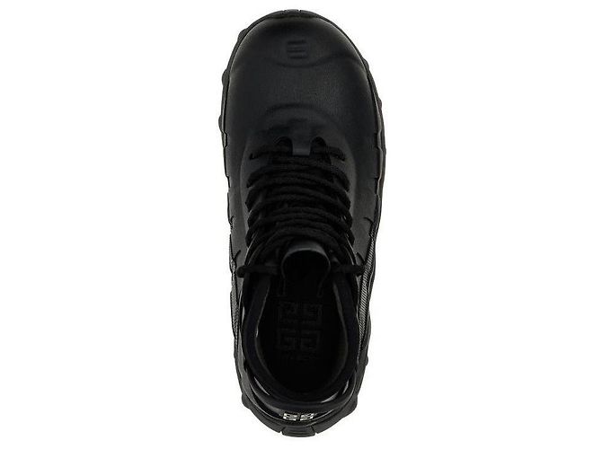 Givenchy Botas de tornozelo com cadarço em borracha neoprene - vista 7