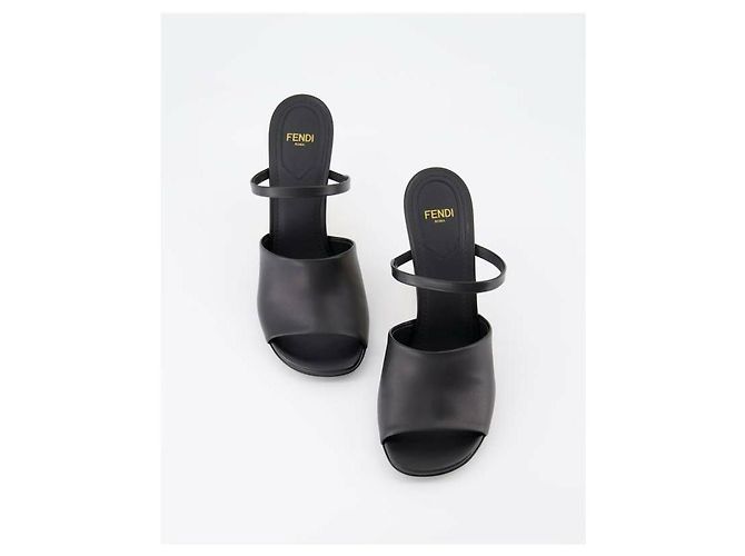 Fendi Sandali con tacco alto Nero - vista 5