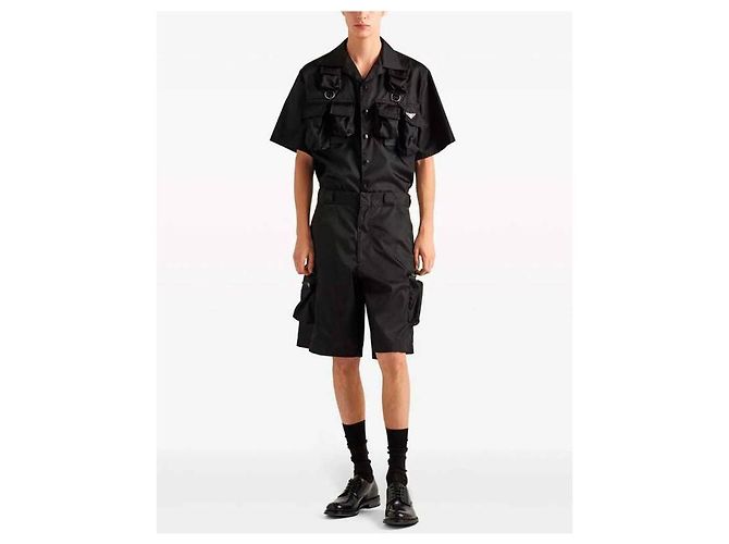 Prada Bermuda in Re-Nylon - vista 5