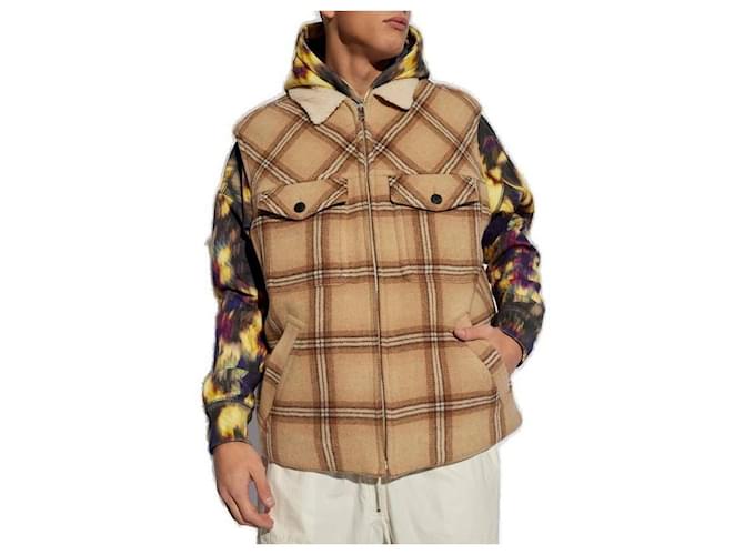 Isabel Marant Karo-Weste Braun - Ansicht 5