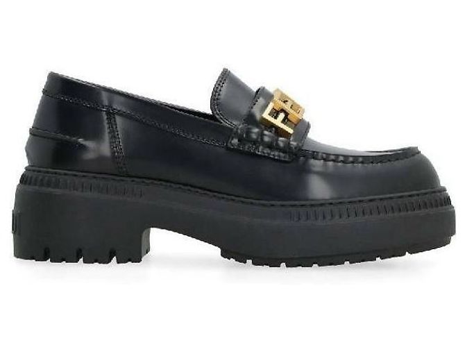 Fendi Mocassino in pelle - vista 4