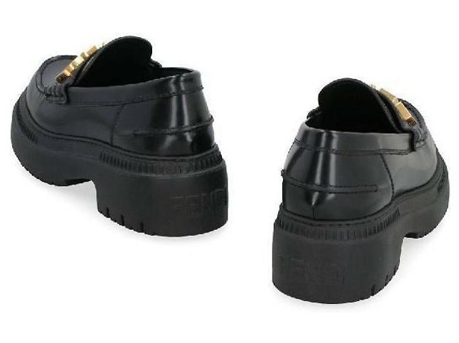 Fendi Mocassino in pelle - vista 6