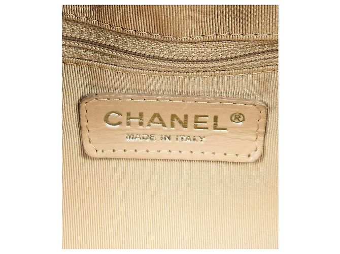 Chanel Bolso Bowling Big CC en Caviar Amarillo - vista 7