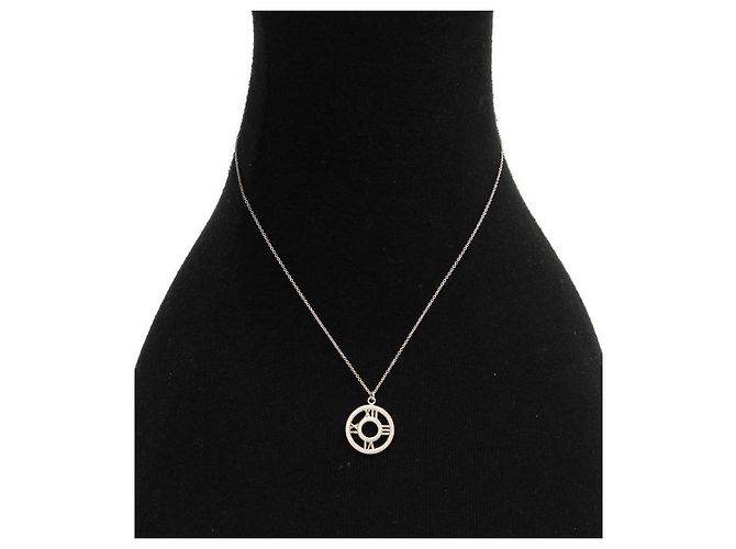Tiffany & Co Collana Atlas Circle in argento - vista 5