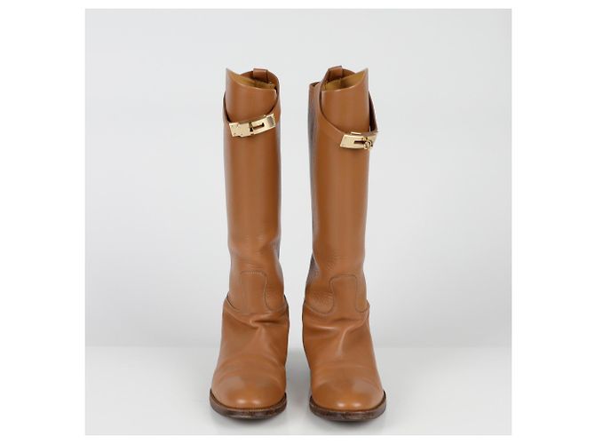 Hermès Botas Largas Kelly Jumping Talla Castaño - vista 9