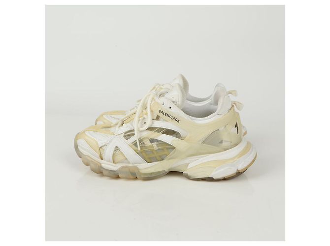 Balenciaga Baskets Open Track Taille Blanc - vue 3