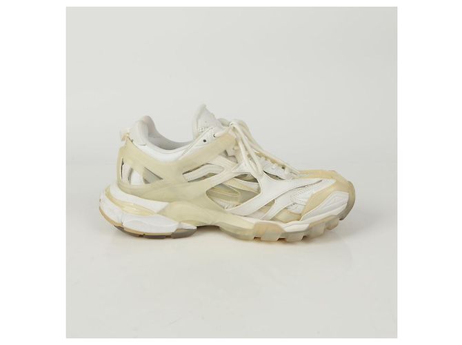 Balenciaga Baskets Open Track Taille Blanc - vue 7