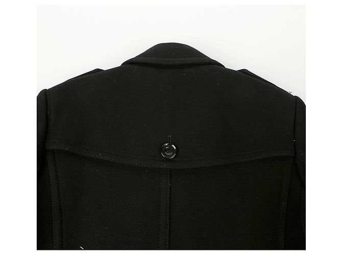 Burberry Brideline Mantel Größe Schwarz - Ansicht 7