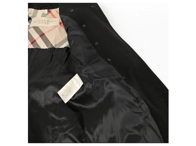 Burberry Brideline Mantel Größe Schwarz - Ansicht 8