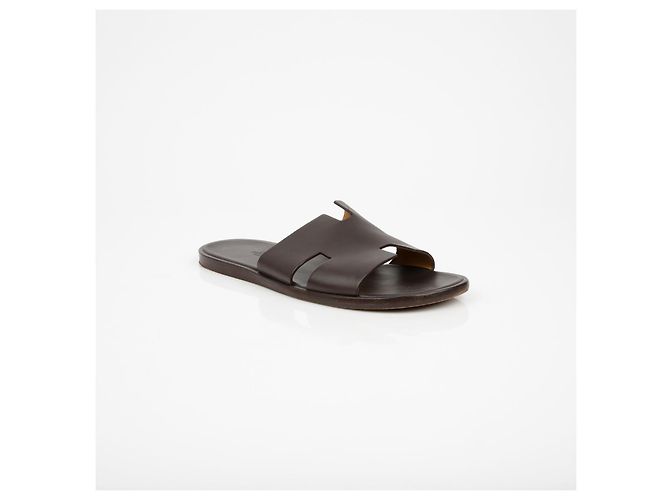 Hermès Infradito Izmir Marrone - vista 2
