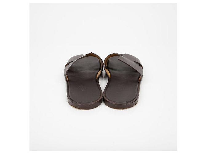 Hermès Infradito Izmir Marrone - vista 6