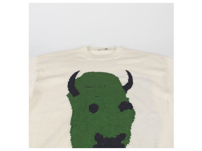 Dior Größe aus Ecru-Wollstrick Cactus Jack Weiß - Ansicht 3