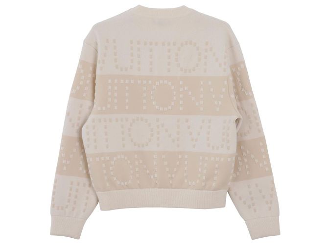 Louis Vuitton Chunky Knit Größe XS Weiß - Ansicht 2