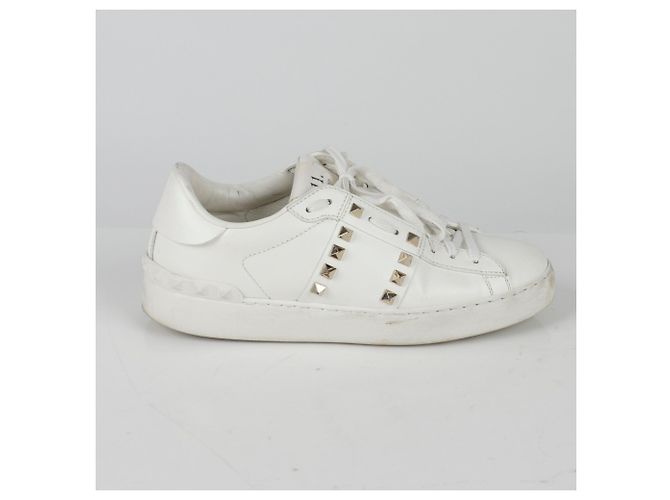 Valentino Baskets Rockstud Untitled Taille Blanc - vue 2