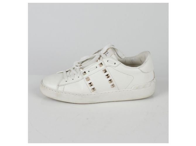 Valentino Baskets Rockstud Untitled Taille Blanc - vue 4