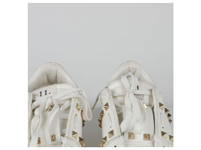 Valentino Baskets Rockstud Untitled Taille Blanc - vue 7