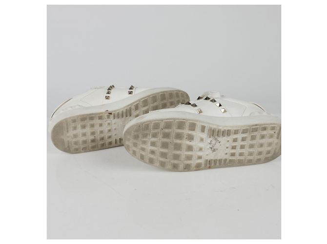 Valentino Baskets Rockstud Untitled Taille Blanc - vue 9