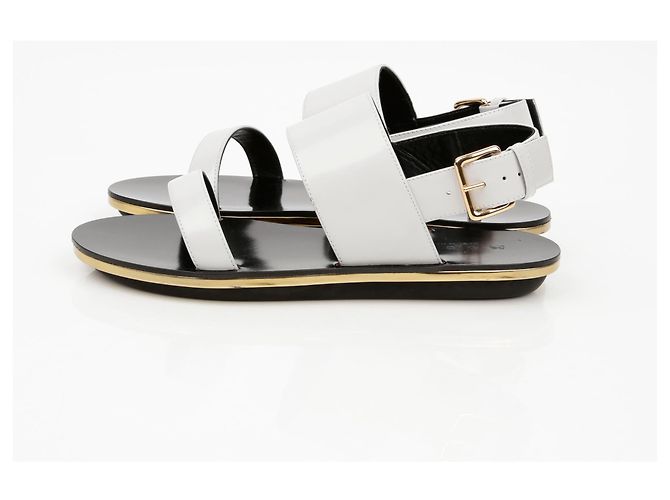 Marni Riemchen-Sandalen Größe Braun - Ansicht 5