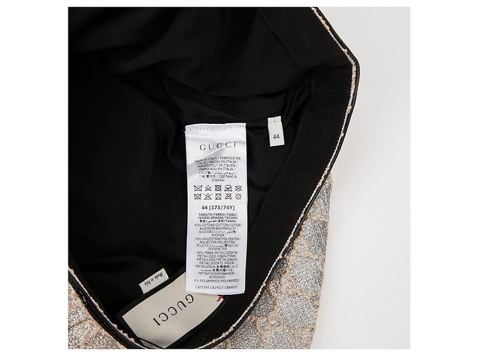 Gucci Falda GG con abertura larga Plata - vista 11