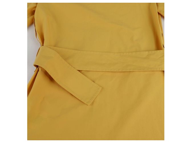 Burberry Vestito Camicia Blend Taglia Giallo - vista 11