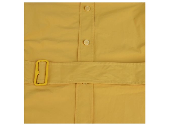 Burberry Vestito Camicia Blend Taglia Giallo - vista 5