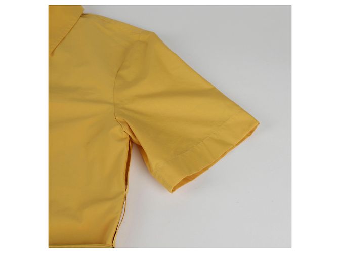 Burberry Vestito Camicia Blend Taglia Giallo - vista 6