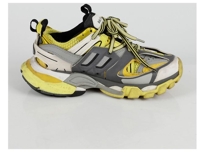 Balenciaga Sneakers Track Giallo - vista 5