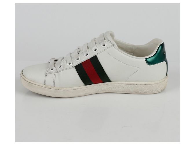 Gucci Ace Sneakers Bianco - vista 3