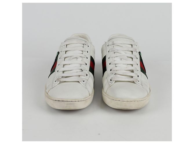 Gucci Ace Sneakers Bianco - vista 6