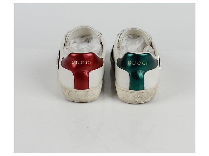 Gucci Ace Sneakers Bianco - vista 7
