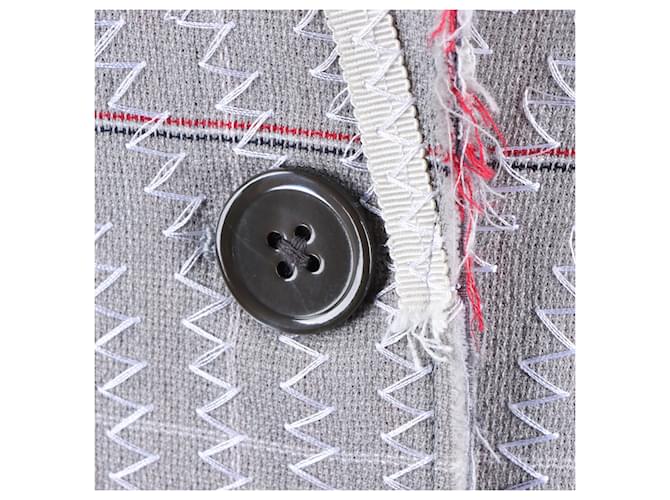 Abrigo Thom Browne Castaño - vista 4