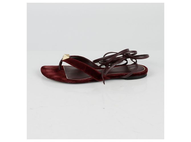 Valentino Roman Stud Riemensandale Größe Rot - Ansicht 4