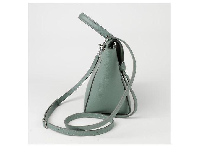 Céline Borsa a Spalla Nano Tote Verde - vista 6