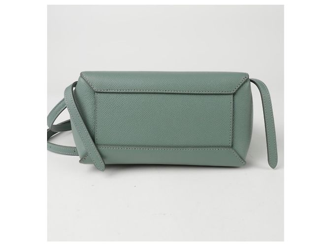 Céline Borsa a Spalla Nano Tote Verde - vista 8