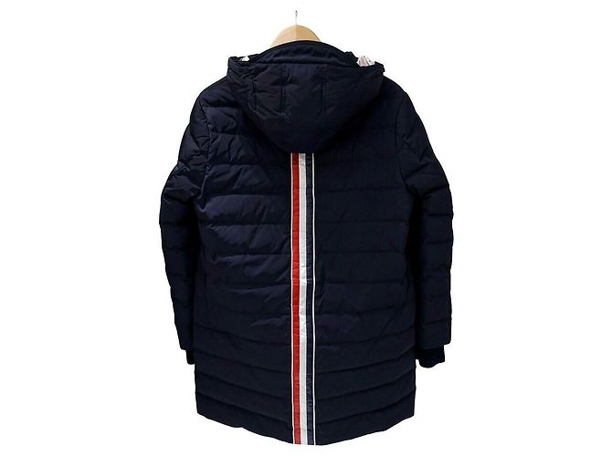 Thom Browne Gestreifter gepolsterter Pullover Blau - Ansicht 2