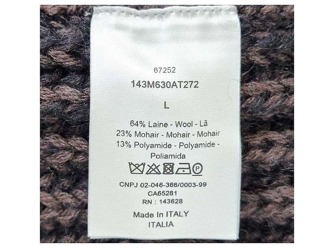 Dior Mohair Knit Brown - view 7
