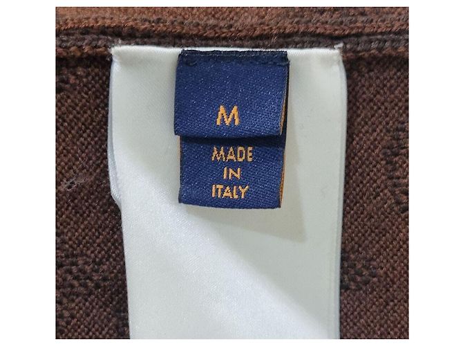 Louis Vuitton Monogramm-Jacquard-Hoodie Braun - Ansicht 6