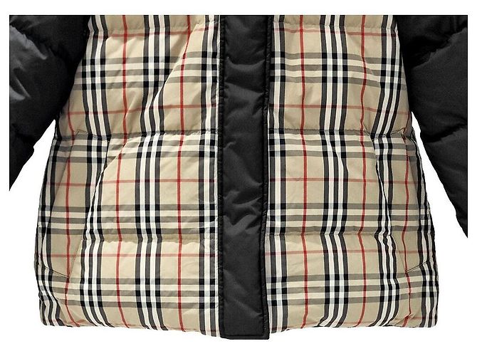 Burberry Wendbare Pufferjacke Schwarz - Ansicht 6