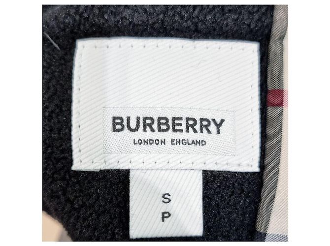 Burberry Wendbare Pufferjacke Schwarz - Ansicht 8