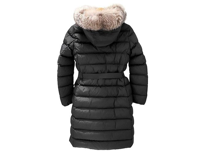Moncler Abrigo largo acolchado Negro - vista 2