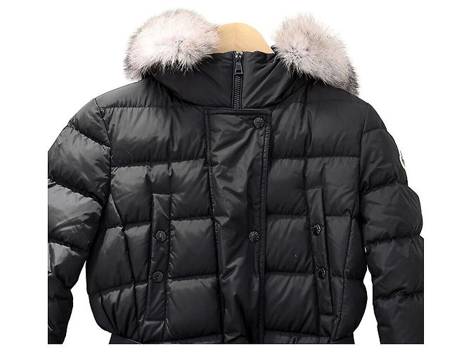 Moncler Abrigo largo acolchado Negro - vista 3