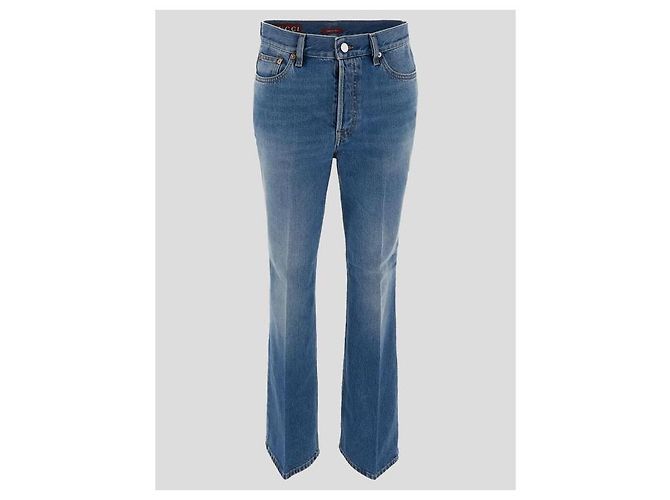 Gucci Ausgestellte cropped Jeans - Ansicht 4