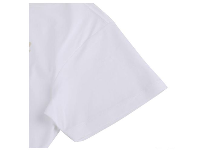 Isabel Marant Camiseta de algodão com logo ABY para mulheres - vista 7