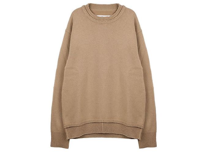 Maison Martin Margiela Elbow Patch Sweater Brown - view 3