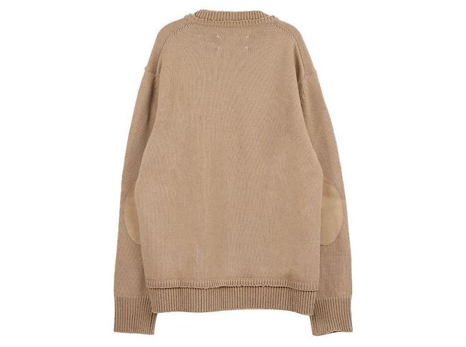 Maison Martin Margiela Elbow Patch Sweater Brown - view 4